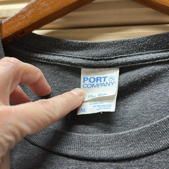 Daddy Superhero Graphic T-Shirt - Gray - Picture 3 of 4